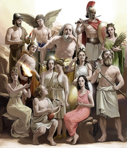 Greek Gods Goddesses Report